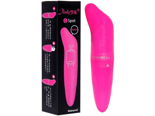 Vibrador Liso Ponto G em Formato de Golfinho