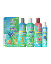 Bio Instinto Kids - Kit Cabelo e Corpo Infantil pH Neutro (4 Produtos)